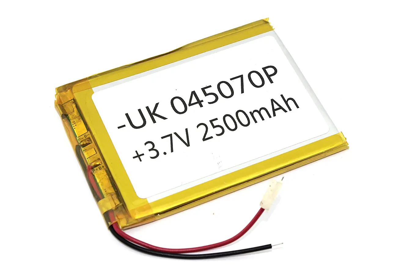 Аккумулятор Li-Pol (батарея) 4*50*70мм 2pin 3.7V/2500mAh (1)