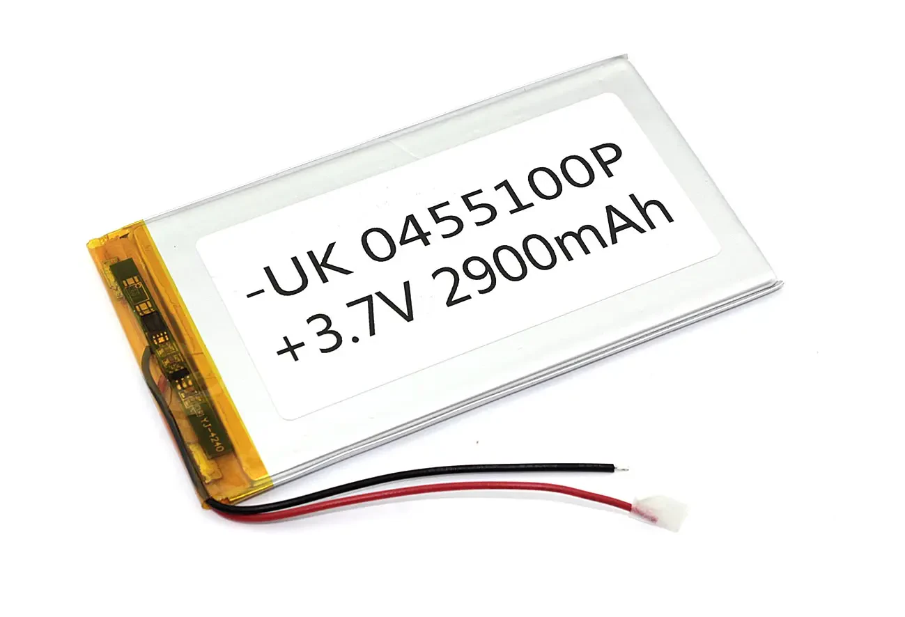 Аккумулятор Li-Pol (батарея) 4*55*100мм 2pin 3.7V/2900mAh (1)