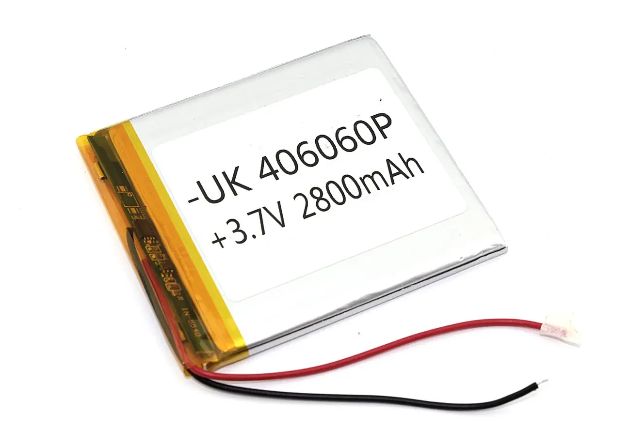 Аккумулятор Li-Pol (батарея) 4*60*60мм 2pin 3.7V/2800mAh (1)