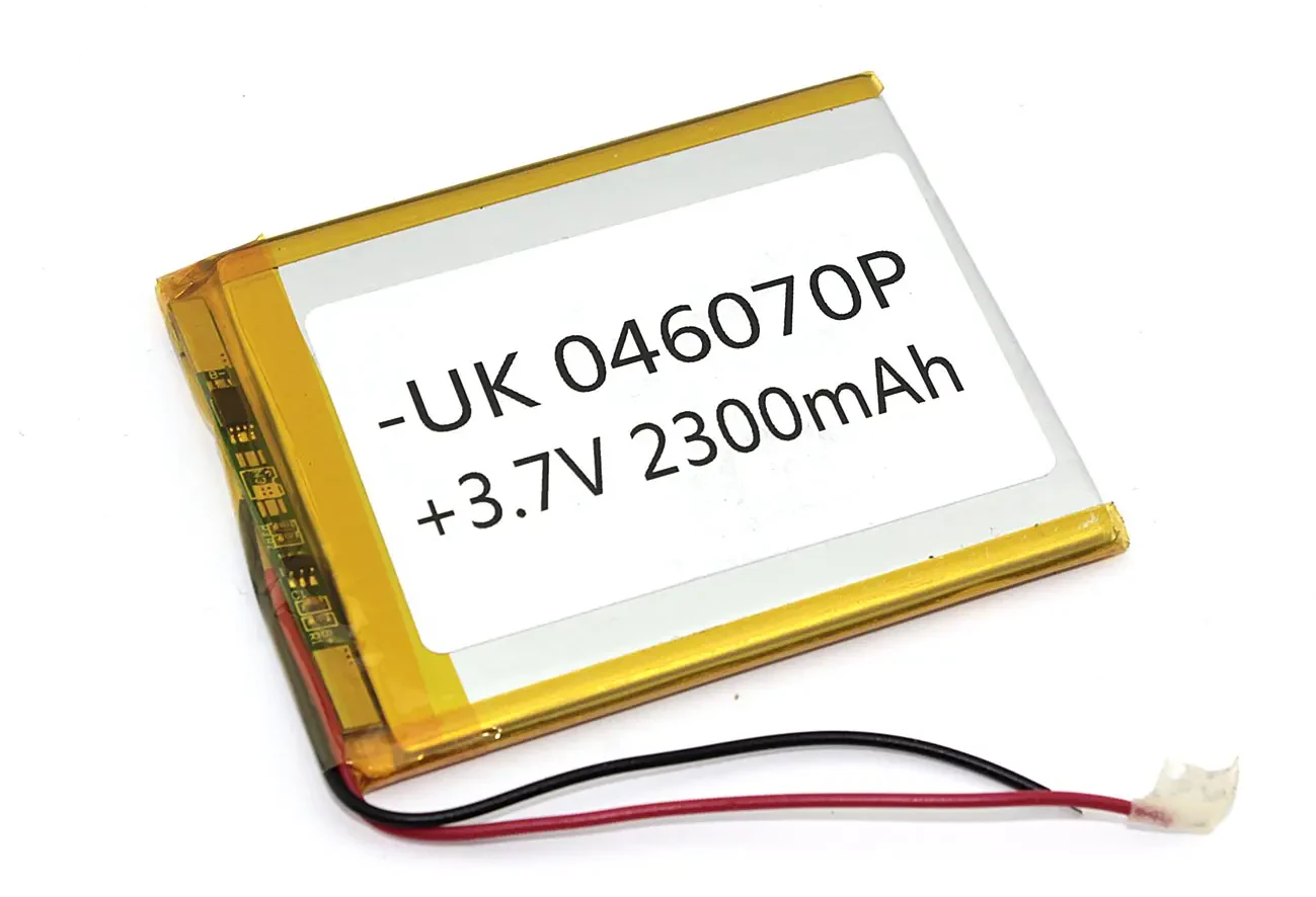 Аккумулятор Li-Pol (батарея) 4*60*70мм 2pin 3.7V/2300mAh (1)