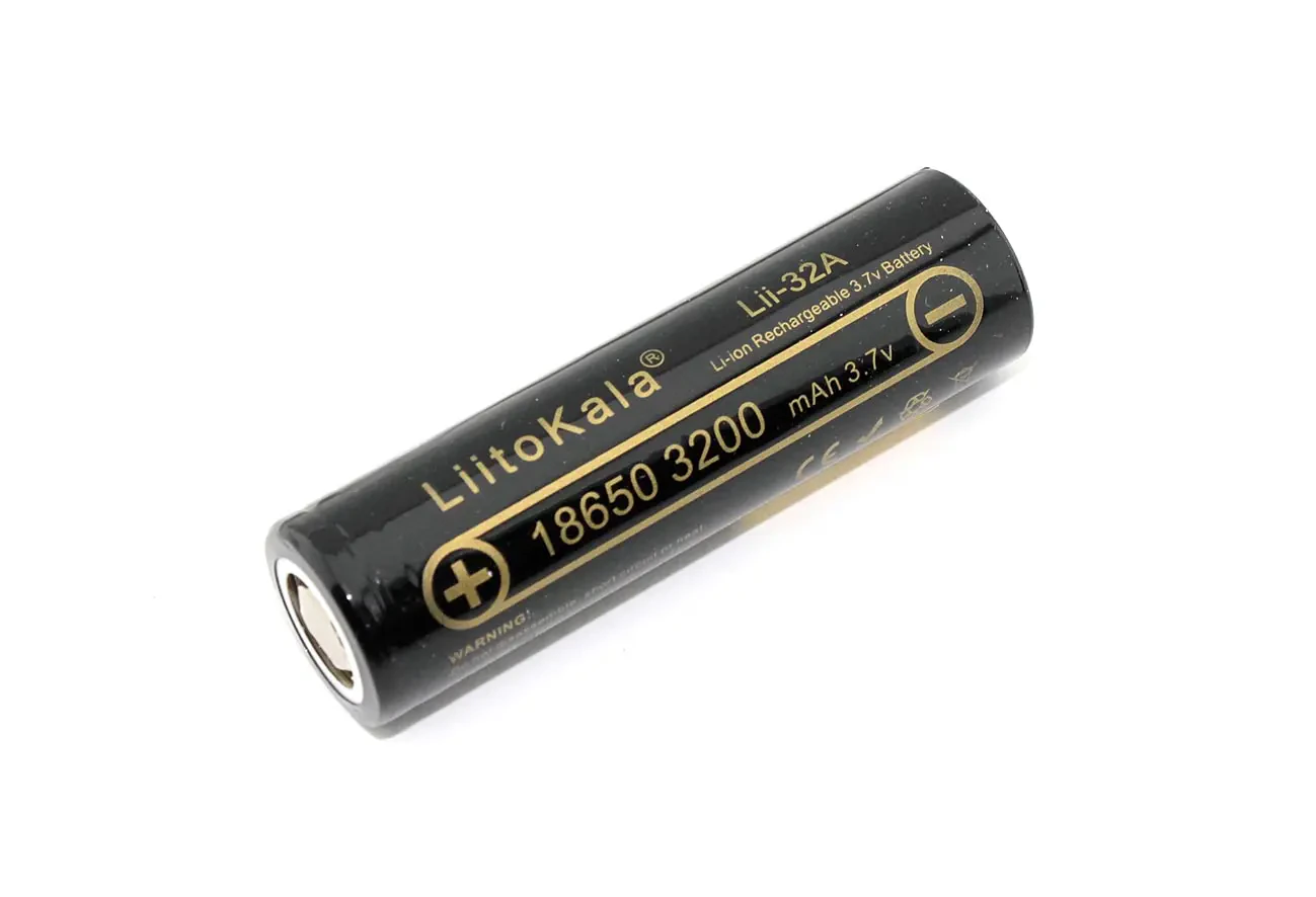 Аккумулятор типа 18650 Li-Ion LiitoKala Lii-32A 3200mAh, 3.7V (1)