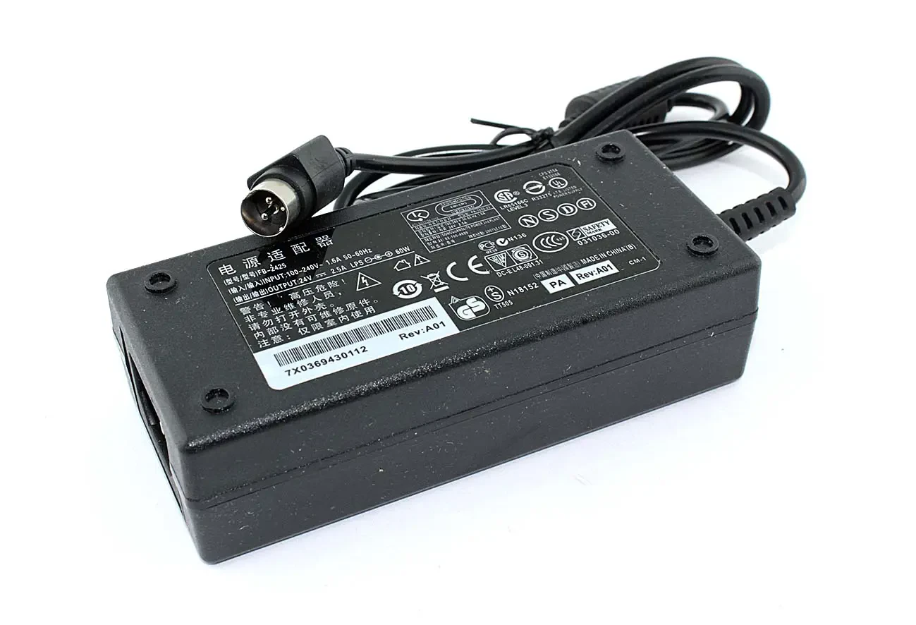 Блок питания (сетевой адаптер) для принтера EPSON 24V 2.5A 3pin OEM (1)