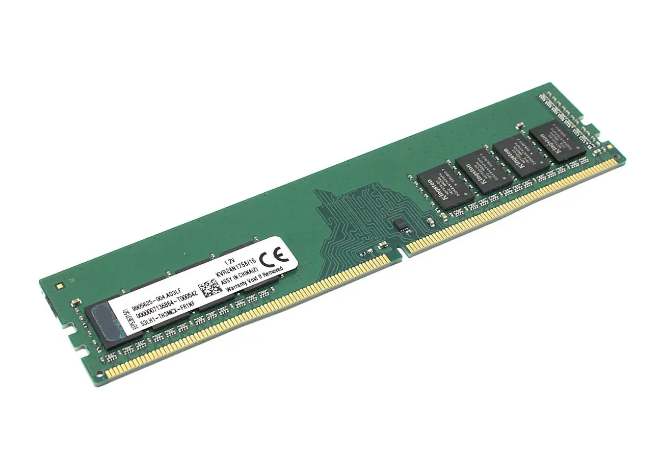 Модуль памяти Kingston DDR4 16ГБ 2400 MHz (1)