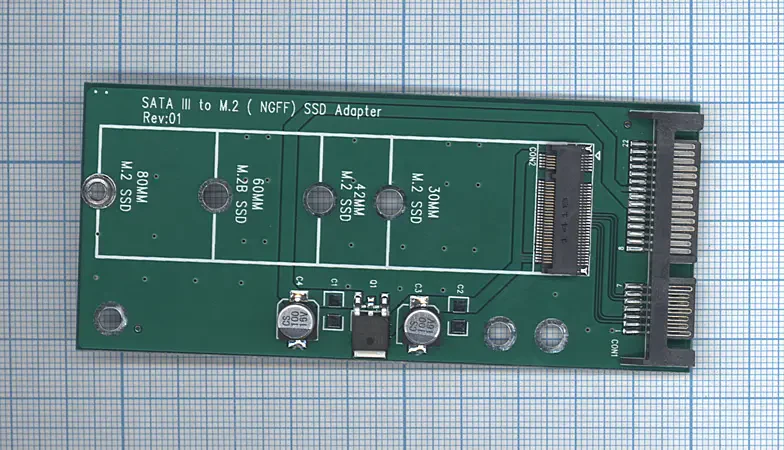 Переходник M.2 SSD на 2.5 SATA (1)