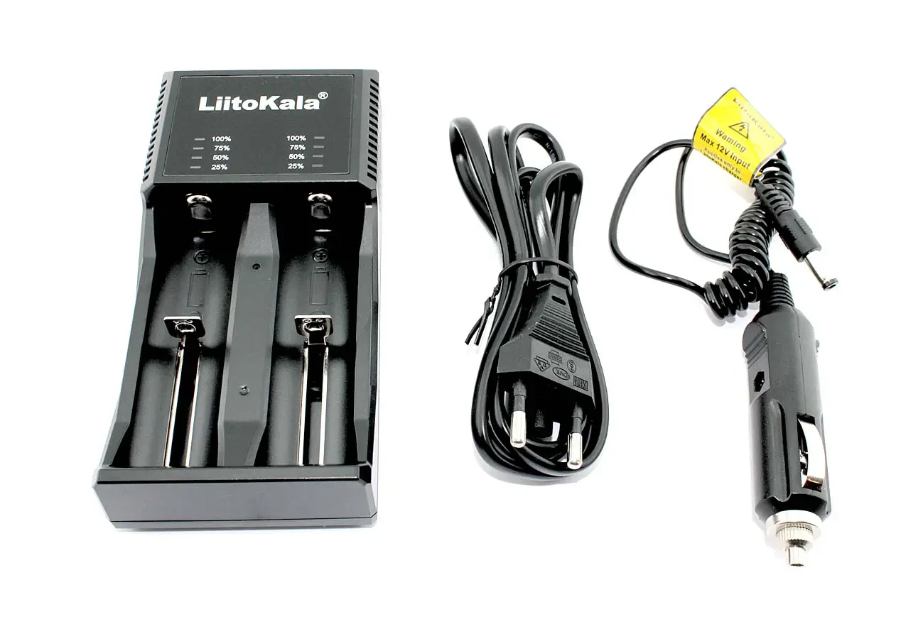 Зарядное устройство LiitoKala Lii-PL2 + CAR charger 12V (1)