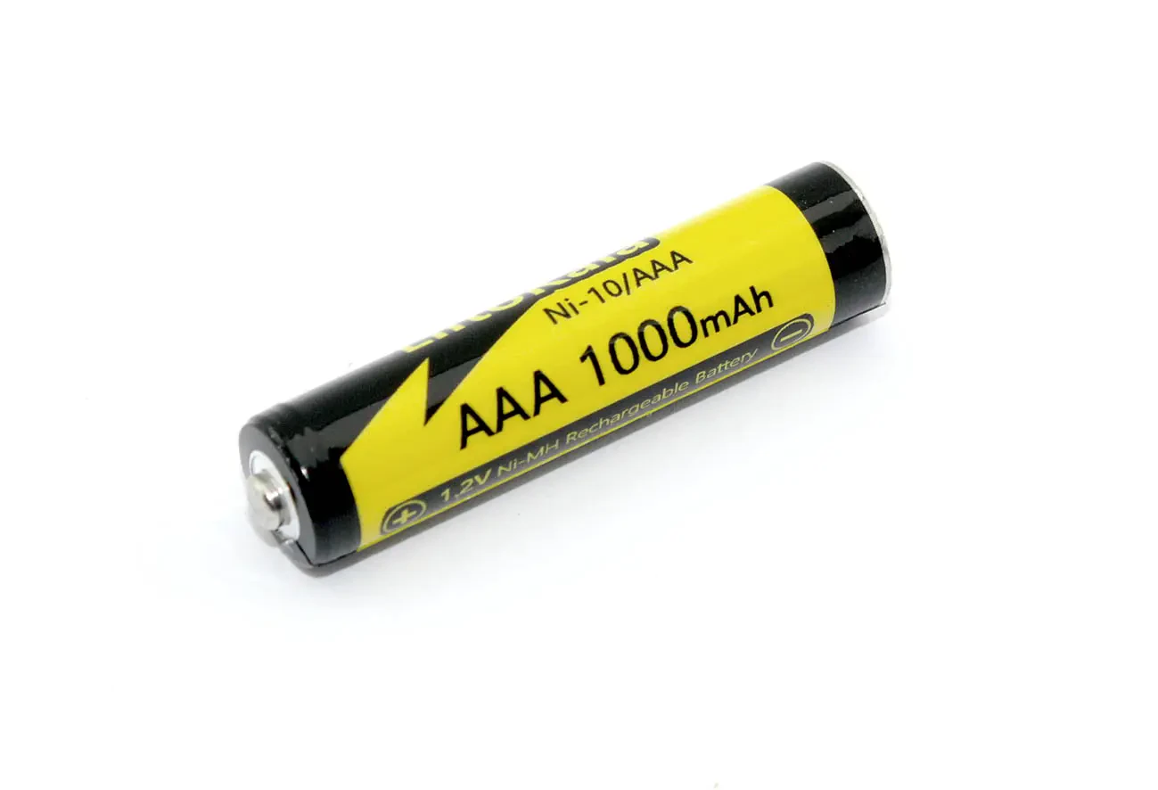 Аккумуляторная батарейка LiitoKala Ni-10 AAA Ni-Mh 1000mAh, 1.2V (1)