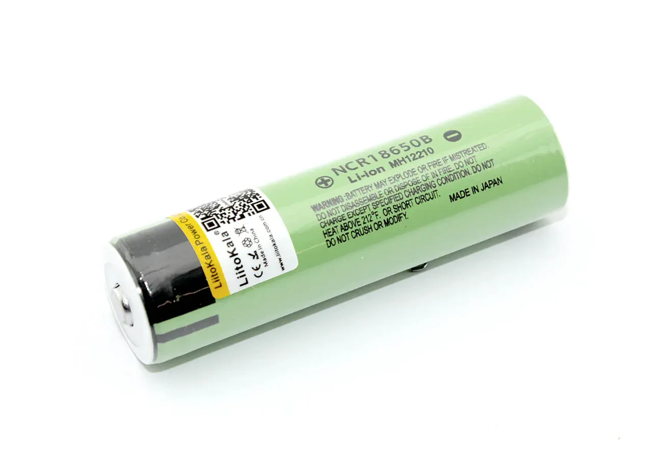 Аккумулятор типа 18650 Li-Ion LiitoKala Lii-34B-JT 3400mAh, 3.7V (1)