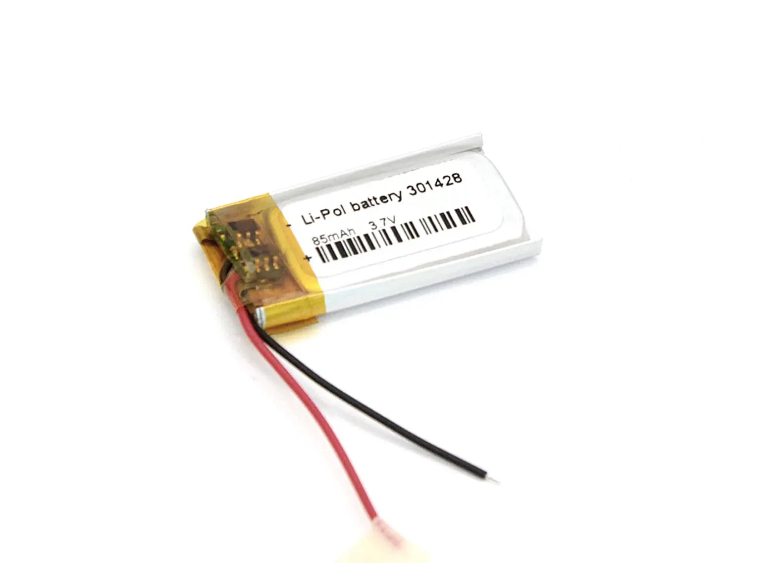 Аккумулятор Li-Pol (батарея) 3*14*28мм 2pin 3.7V/85mAh (1)