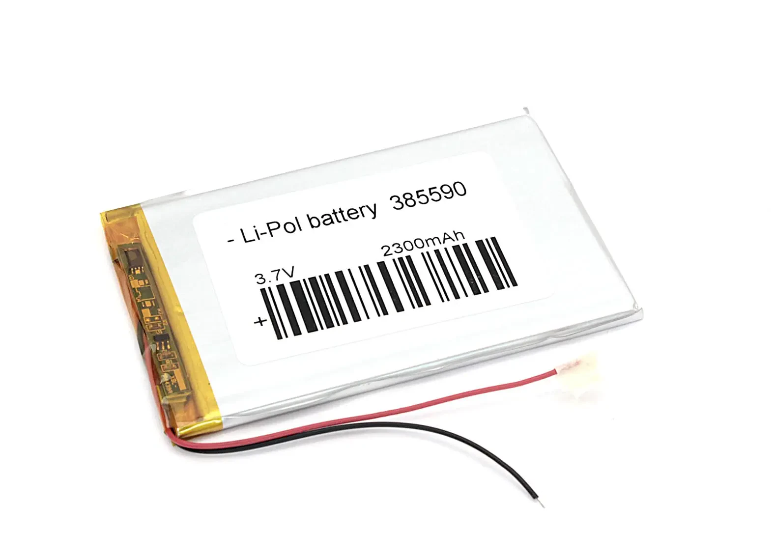 Аккумулятор Li-Pol (батарея) 3.8*55*90мм 2pin 3.7V/2300mAh (1)