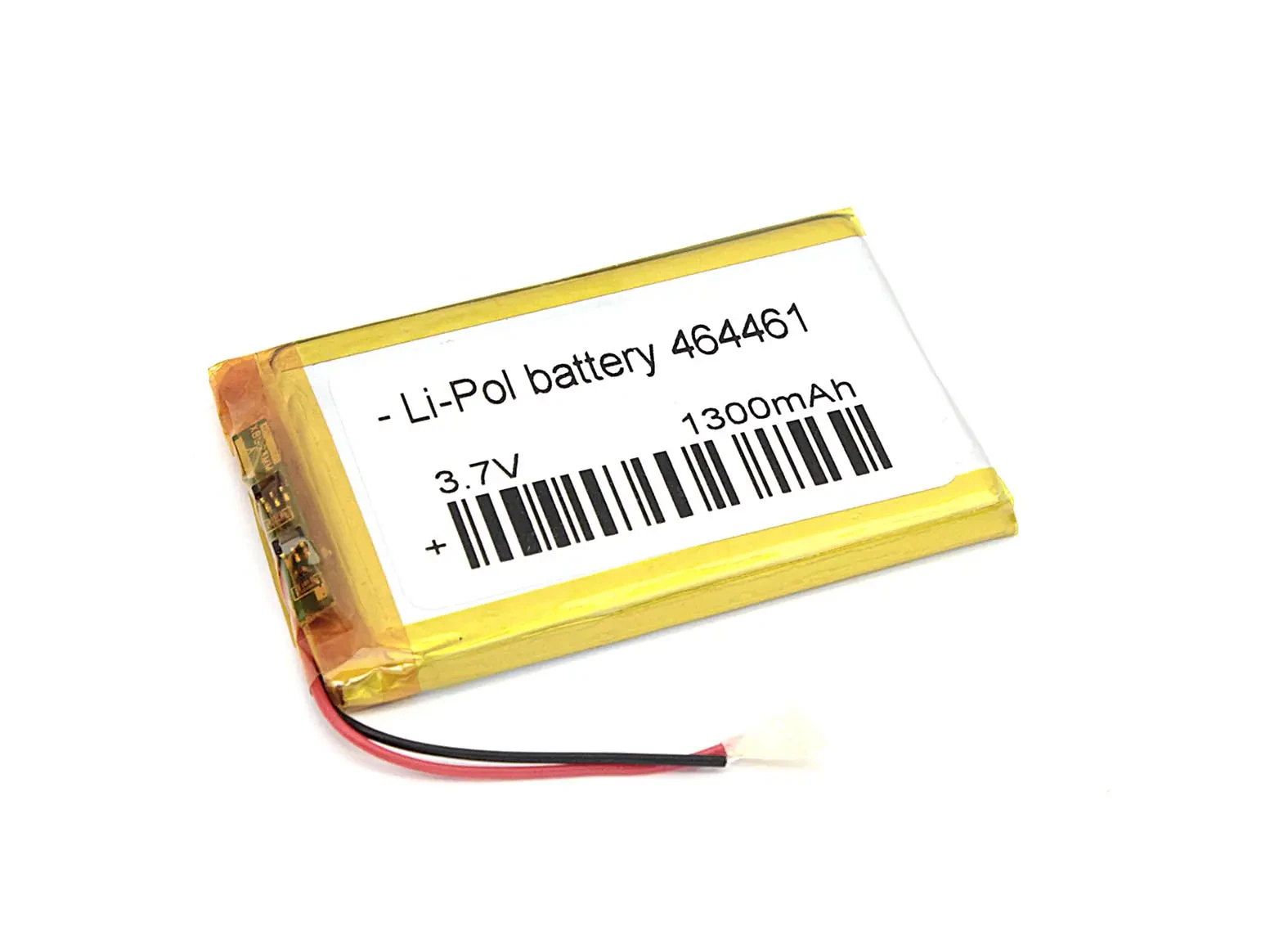 Аккумулятор Li-Pol (батарея) 4.6*44*61мм 2pin 3.7V/1300mAh (1)