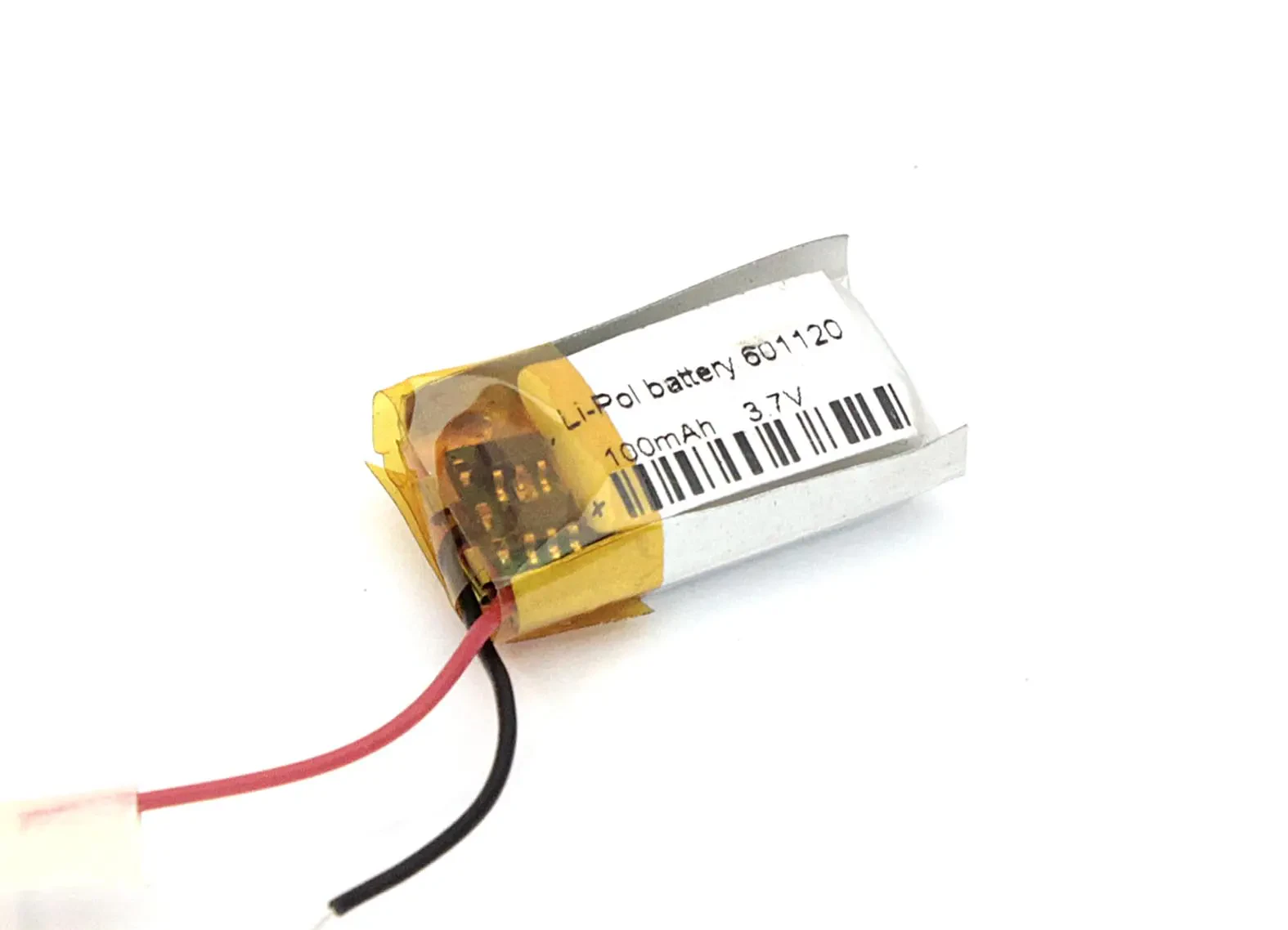 Аккумулятор Li-Pol (батарея) 6*11*20мм 2pin 3.7V/100mAh (1)