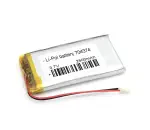 Аккумулятор Li-Pol (батарея) 7*43*74мм 2pin 3.7V/2500mAh иллюстрация