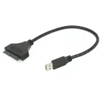 Переходник SATA на USB 3.0 на шнурке 30см DM-685 иллюстрация