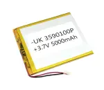 Аккумулятор Li-Pol (батарея) 3.5*90*100мм 2pin 3.7V/5000mAh иллюстрация