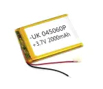 Аккумулятор Li-Pol (батарея) 4*50*60мм 2pin 3.7V/2000mAh иллюстрация