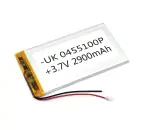 Аккумулятор Li-Pol (батарея) 4*55*100мм 2pin 3.7V/2900mAh иллюстрация