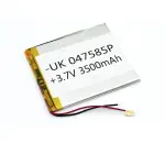 Аккумулятор Li-Pol (батарея) 4*75*85мм 2pin 3.7V/3500mAh иллюстрация