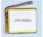 Аккумулятор Li-Pol (батарея) 5*50*60мм 2pin 3.7V/2000mAh иллюстрация