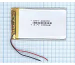 Аккумулятор Li-Pol (батарея) 4*40*70мм 2pin 3.7V/1000mAh иллюстрация