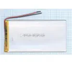 Аккумулятор Li-Pol (батарея) 3*70*140мм 2pin 3.7V/4000mAh иллюстрация