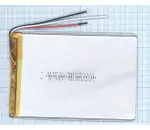 Аккумулятор Li-Pol (батарея) 3*75*110мм 3pin 3.7V/3600mAh иллюстрация