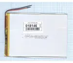 Аккумулятор Li-Pol (батарея) 3*100*130мм 2pin 3.7V/4000mAh иллюстрация