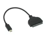 Перходник SATA на USB 3.1 TYPE C на шнурке 20см DM-688 иллюстрация