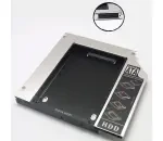 Переходник дополнительного HDD кредл в отсек CD/DVD IDE 9.5 mm иллюстрация