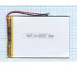 Аккумулятор Li-Pol (батарея) 3*65*95мм 2pin 3.7V/2500mAh иллюстрация