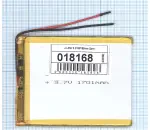 Аккумулятор Li-Pol (батарея) 2.5*60*80мм 2pin 3.7V/1700mAh иллюстрация