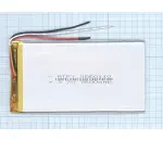 Аккумулятор Li-Pol (батарея) 3*60*110мм 3pin 3.7V/3500mAh иллюстрация