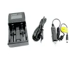 Зарядное устройство LiitoKala Lii-PD2 + CAR charger 12V иллюстрация