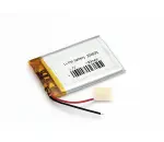 Аккумулятор Li-Pol (батарея) 2.3*26*35мм 2pin 3.7V/130mAh иллюстрация