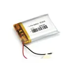 Аккумулятор Li-Pol (батарея) 5.5*25*35мм 2pin 3.7V/430mAh иллюстрация