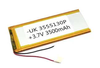 Аккумулятор Li-Pol (батарея) 3.5*55*130мм 2pin 3.7V/3500mAh иллюстрация 1