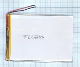 Аккумулятор Li-Pol (батарея) 3*95*137мм 2pin 3.7V/6000mAh иллюстрация 1