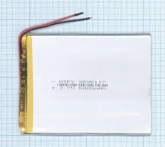 Аккумулятор Li-Pol (батарея) 3.5*95*117мм 2pin 3.7V/5000mAh иллюстрация 1