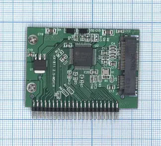 Переходник для жестких дисков mSATA-IDE иллюстрация 1