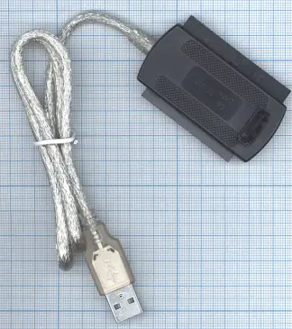 Переходник USB IDE 40 IDE 44 SATA иллюстрация 1