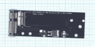 Переходник SATA на SSD для MacBook Air 2012 модель A1465 A1466 иллюстрация 1