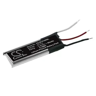 Аккумуляторная батарея CameronSino CS-BTX100SL для Beats X 3.8V 50mAh / 0.19Wh иллюстрация 1