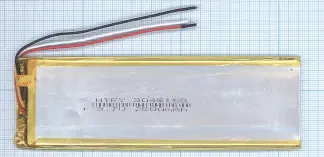 Аккумулятор Li-Pol (батарея) 3*45*150мм 3pin 3.7V/2500mAh иллюстрация 1