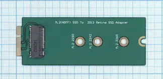 Переходник M.2 SSD на NGFF SSD для Apple иллюстрация 1