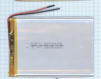 Аккумулятор Li-Pol (батарея) 3*70*105мм 2pin 3.7V/3500mAh иллюстрация 1