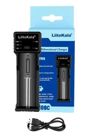 Зарядное устройство LiitoKala Lii-100C иллюстрация 1