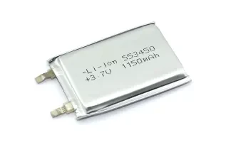 Аккумулятор Li-Pol (батарея) 5,5*34*50мм 2pin 3.7V/1150mAh иллюстрация 1