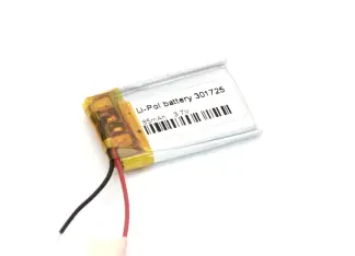 Аккумулятор Li-Pol (батарея) 3*17*25мм 2pin 3.7V/85mAh иллюстрация 1