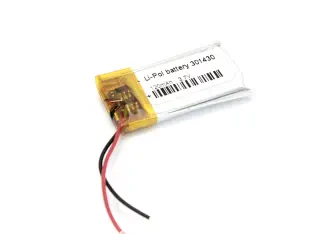 Аккумулятор Li-Pol (батарея) 3*14*30мм 2pin 3.7V/95mAh иллюстрация 1