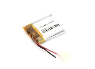 Аккумулятор Li-Pol (батарея) 3*20*20мм 2pin 3.7V/80mAh иллюстрация 1