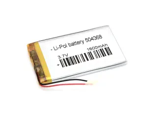 Аккумулятор Li-Pol (батарея) 5*43*68мм 2pin 3.7V/1600mAh иллюстрация 1